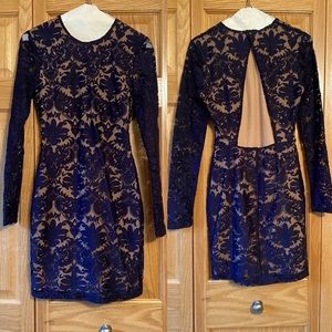 H&M Classy Lace T-Length Dress